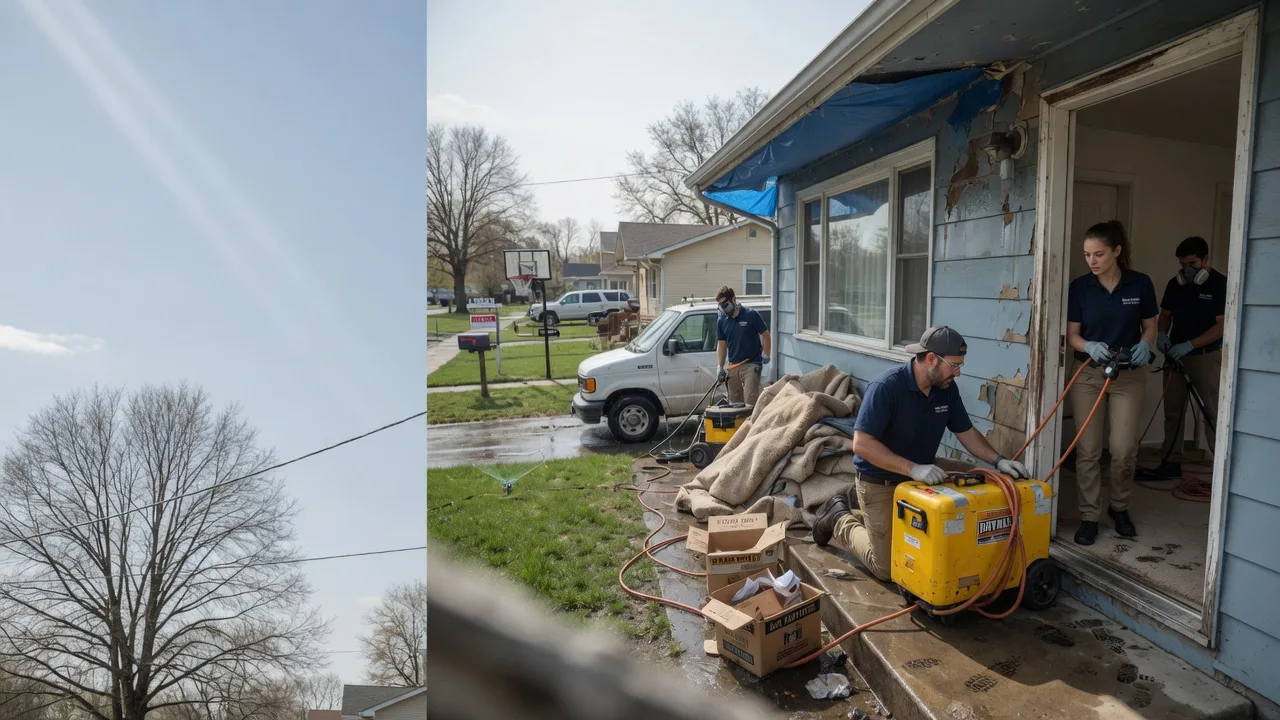 Basement Flood Cleanup in Millcreek, IL near me